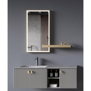 Meuble de salle de bain Gris Bombay - 120 cm