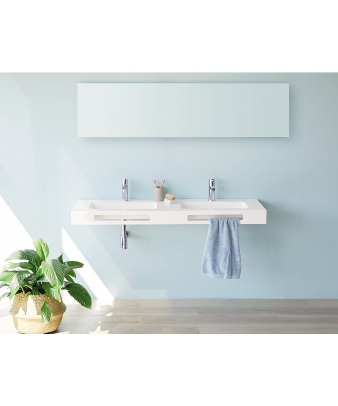 Double vasque suspendue Cardiff Muro