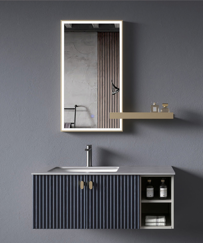 Meuble de salle de bain Bleu Bombay