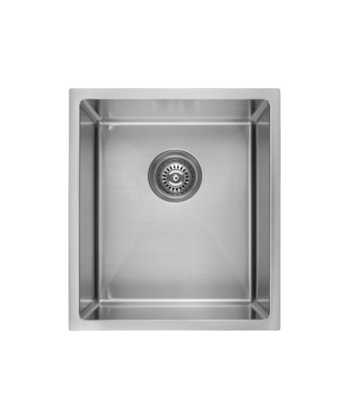 Évier de cuisine simple 380 mm - acier inoxydable - Balsa
