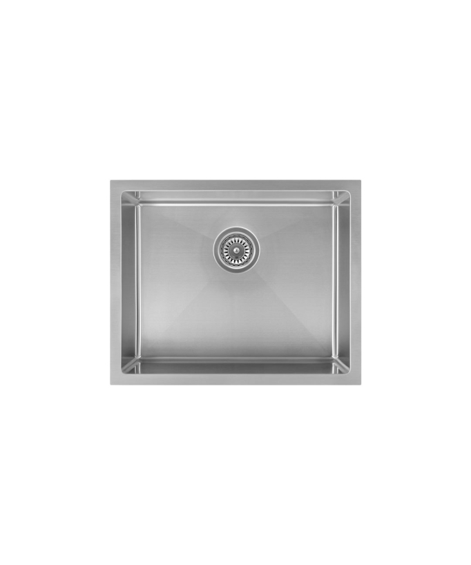 Évier de cuisine simple 550 mm - acier inoxydable - Ohia