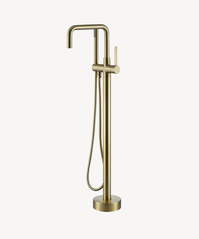 Robinet mitigeur de baignoire au sol