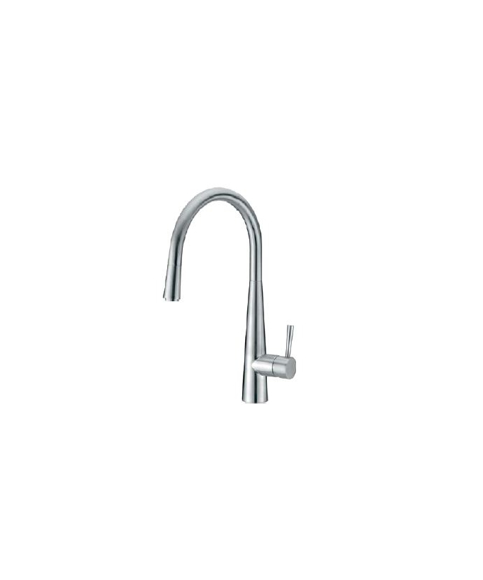 Robinet mitigeur cuisine classique -  Chromé