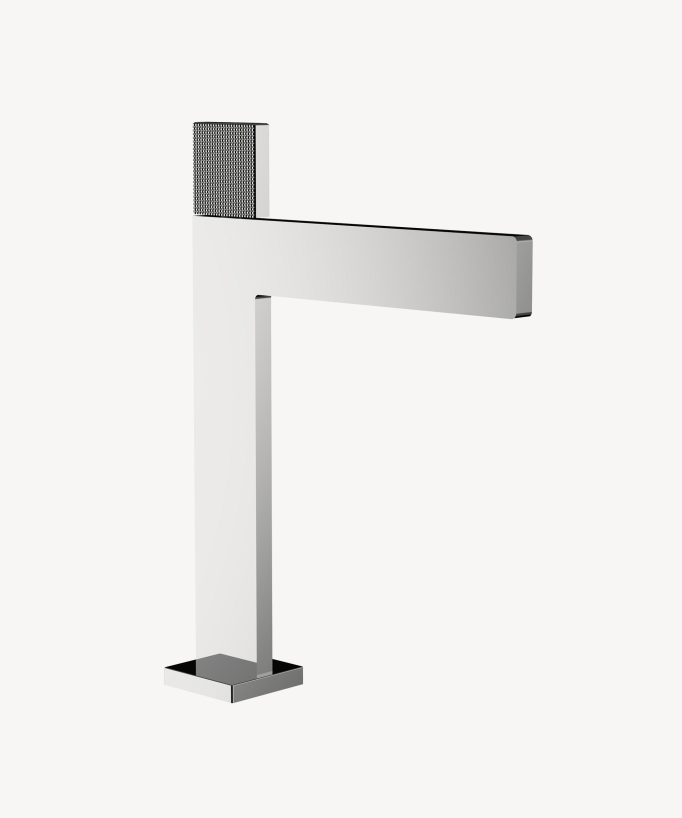 Robinet mitigeur de lavabo haut design sans réglage de débit - Kyra