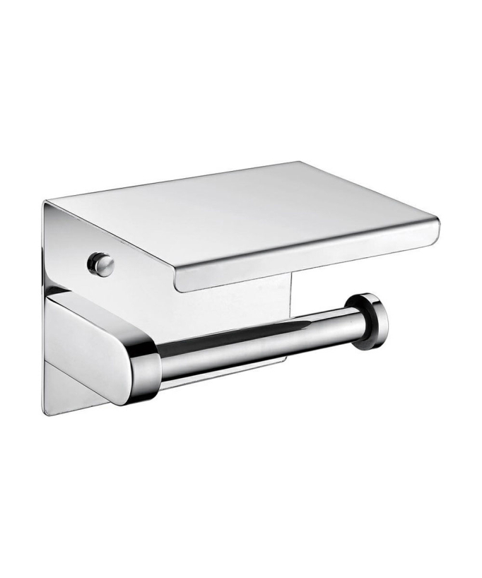 Porte Papier WC avec support téléphone