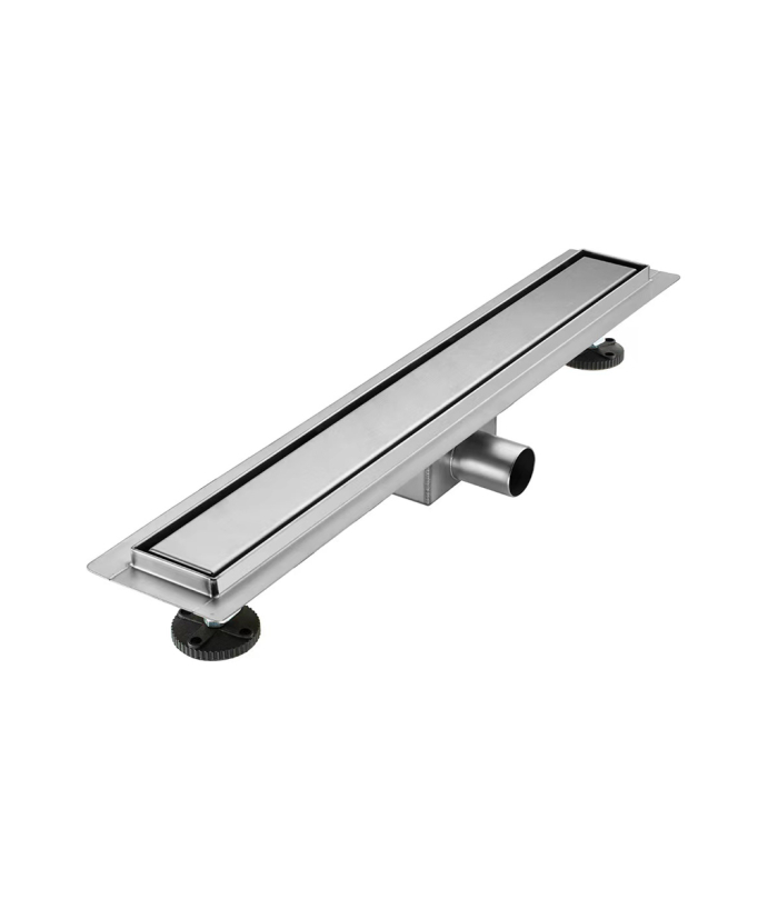 Caniveau de douche en inox - 800 mm