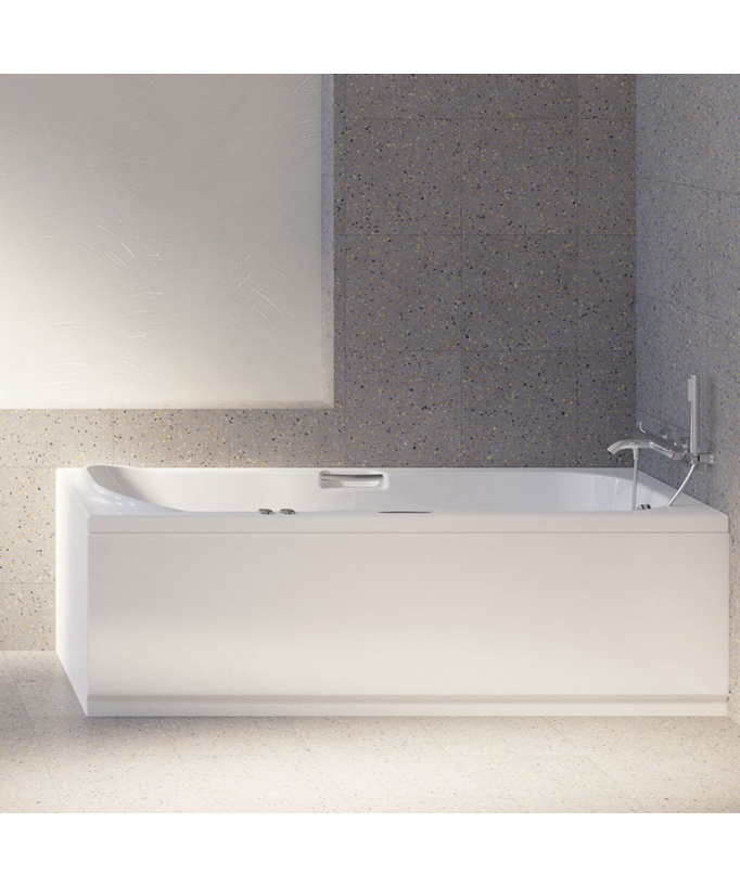 Baignoire acrylique encastrable Blanc brillant - Project