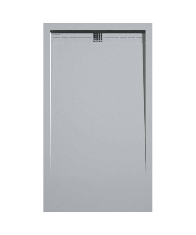 Receveur de douche Gris 7035, finition Lisse Stone CACH, grille de couleur