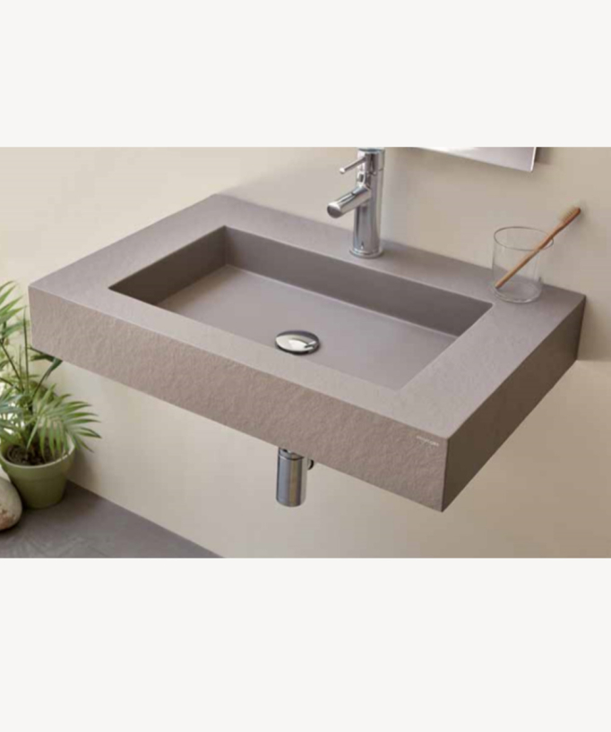 Lavabo simple suspendu Clever