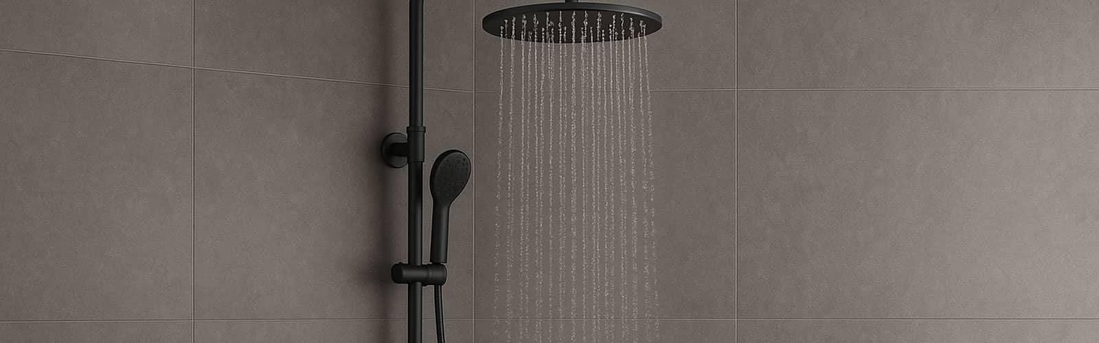 Colonne de douche encastrée