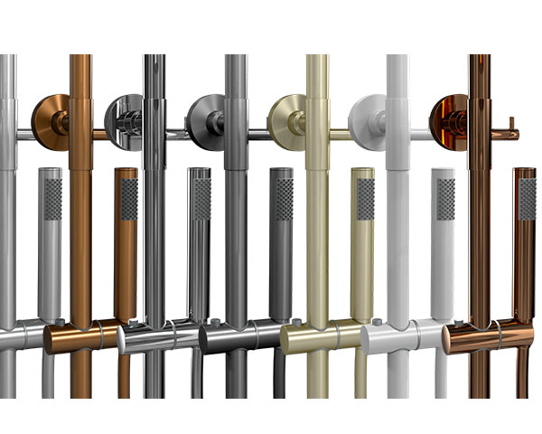 Finitions de qualité pour colonnes de douche