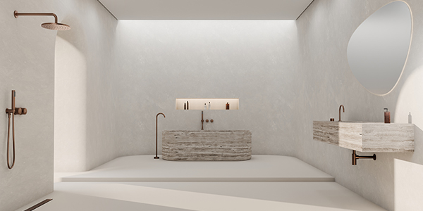 Colonnes de douche en matériaux de qualité supérieure