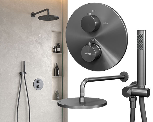 Set de douche agréable et relaxante